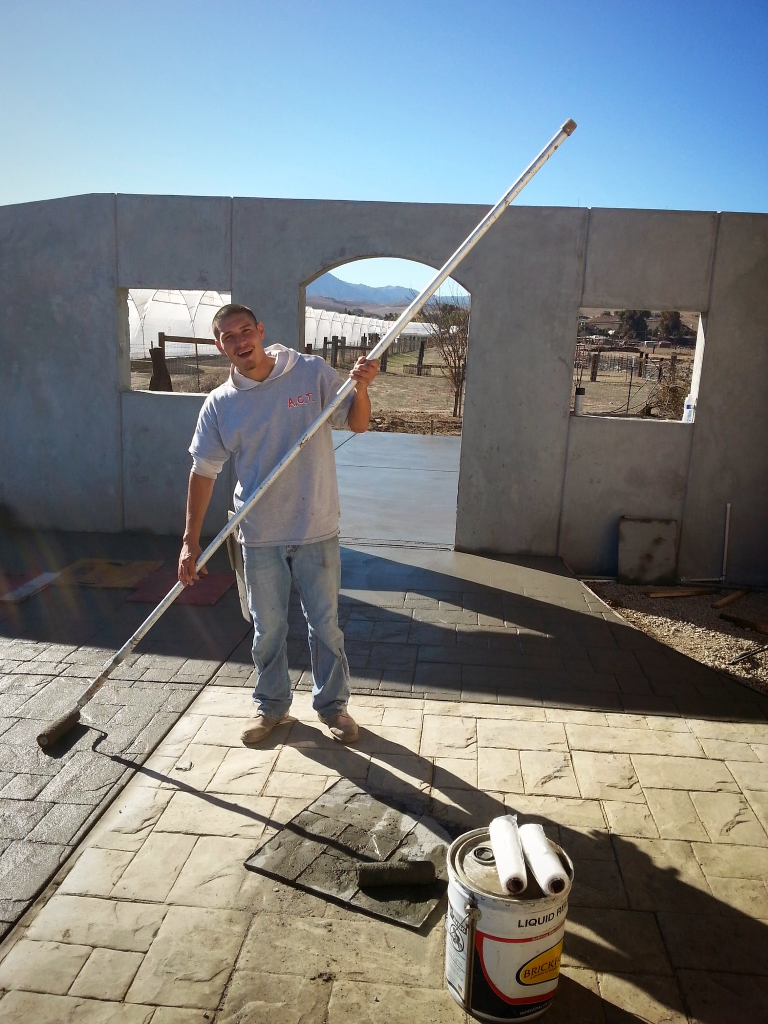 A's Quality Concrete crew